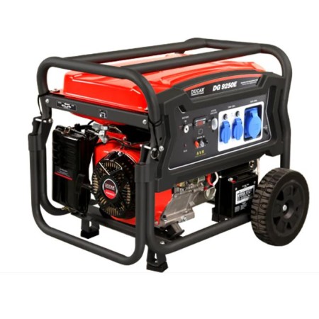 GENERATORE DI CORRENTE DUCAR DG 9250 E 6 KW cc. 420 QUATTRO TEMPI BENZINA