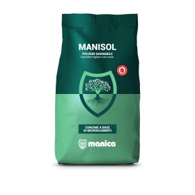 MANISOL CONCIME FOGLIARE BIOLOGICO POLVERE BAGABILE A BASE DI RAME KG. 15