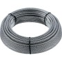 ROTOLO DI FUNE IN ACCIAIO ZINCATA MINIROLL DIAMETRO MM. 8 MT. 25