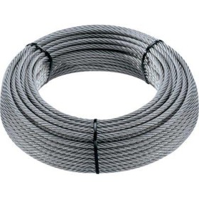 ROTOLO DI FUNE IN ACCIAIO ZINCATA MINIROLL DIAMETRO MM. 8 MT. 25