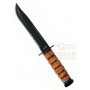 CROSSNAR DAGGER WITH REINFORCED LEATHER HANDLE STEEL 420 BLADE