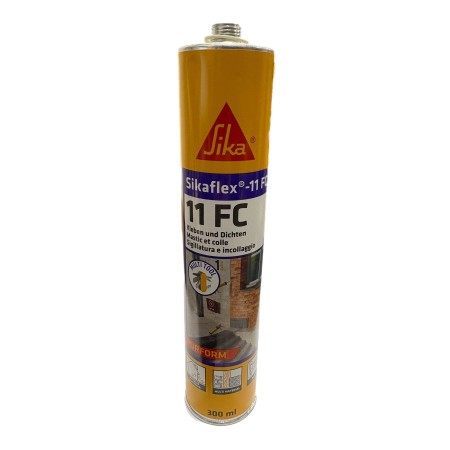 Sika flex-11FC Purform Silicone Adesivo elastico multiuso e sigillante per giunti bianco ml. 300