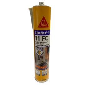 Sika flex-11FC Purform Silicone Adesivo elastico multiuso e sigillante per giunti grigio ml. 300