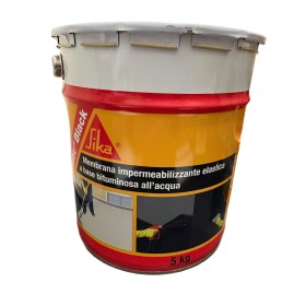 Sika lastic black Membrana impermeabilizzante elastica a base bituminosa all’acqua kg. 5
