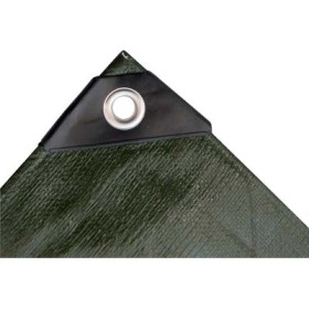 TELO OCCHIELLATO PE PESANTE IN POLIETILENE VERDE WORKIT GR/MQ 180 MT. 8x10