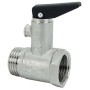 VALVOLA SICUREZZA CON LEVA PER SCALDACQUA OTTONE