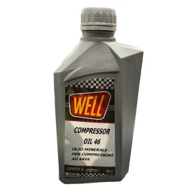 WELL COMPRESSOR OIL 46 OLIO MINERALE PER COMPRESSORI ARIA LT. 1