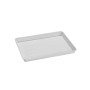 Piatto Vassoio Espositore Salumiere rettangolare in plastica bianca cm. 72x29