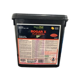 POISON FOR MICE ROGAR X WHEAT PLUS BROMADIOLONE BIOCIDE BUCKET KG. 5