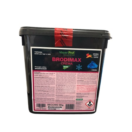 BRODIMAX CREMA SPRING INVERNALE TOPICIDA ALLA MELA E CAROTA KG. 5