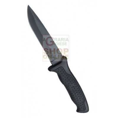 CROSSNAR DAGGER NON-SLIP RUBBER HANDLE 420 CHROME STEEL BLADE