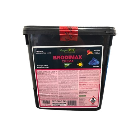 BRODIMAX CREMA SPRING-SUMMER TOPICIDA ALLA MELA E CAROTA KG. 5