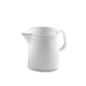CARAFFA DOSATRICE IN PLASTICA NEUTRA  lt. 1