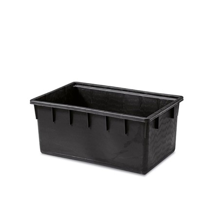 CONTENITORE RETTANGOLARE NERO PORTATUTTO PORTALEGNA LT. 250 cm 94x63x57h