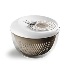 STEFANPLAST CENTRIFUGA PER INSALATA MODELLO TOSCA COLORE Bianco/Tortora chiaro DIAM. CM. 26x18h.