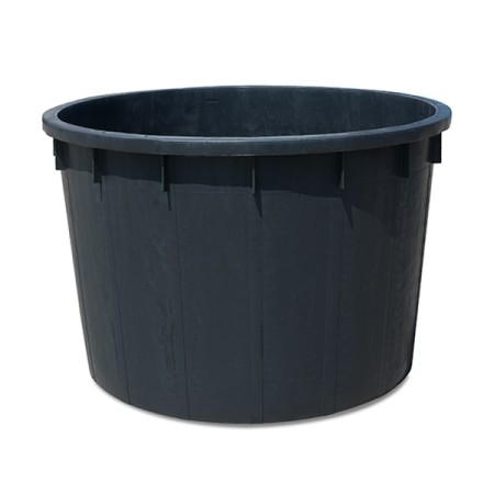 STEFANPLAST MASTELLONE ROTONDO lt 1000 NERO cm. 140x88h.