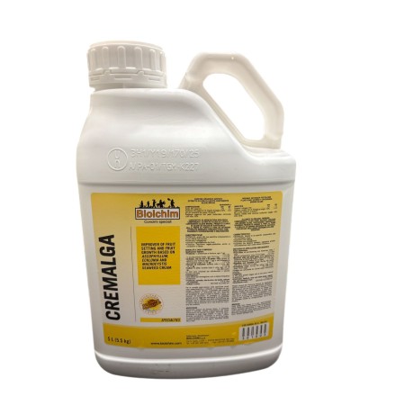 BIOLCHIM CREMALGA Biostimolante biologico naturale con alga Ascophyllum Nodosum LT. 5
