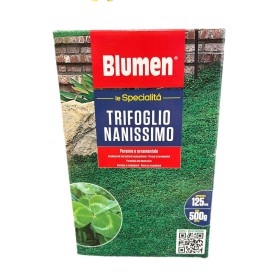 BLUMEN SEMI DI PRATO TRIFOGLIO NANO COMPOSTO DA TRIFOLIUM REPENS GR. 500