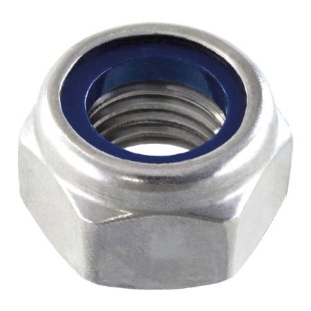 DADO ESAGONALE AUTOBLOCCANTE INOX A2 SELF WORKIT BASSO M 8 PZ. 10