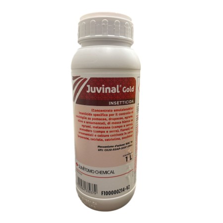 CHEMICAL JUVINAL GOLD  INSETTICIDA CONTRO COCCINIGLIE E MOSCA BIANCA A BASE DI Pyriproxyfen LT. 1
