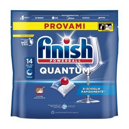 FINISH TABS XS QUANTUM 14PZ REGULAR