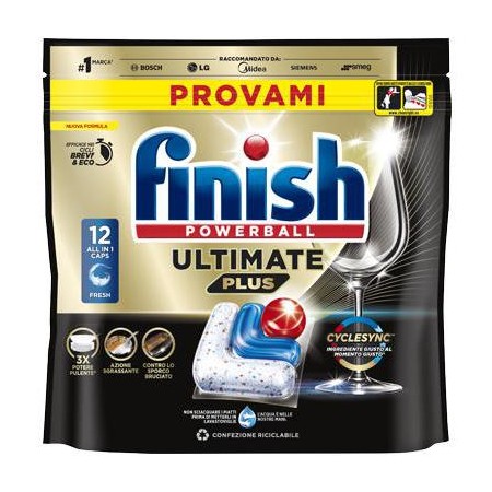 FINISH TABS XS ULTIM.PLUS REGULAR 12PZ
