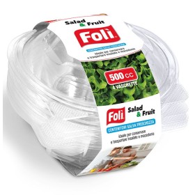 FOLI CONTENIT.TONDO.C/COP.500CC 4PZ