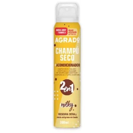 AGRADO SHAMPOO SECCO 200ML MILKY