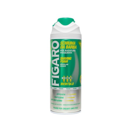 FIGARO SCHIUMA DA BARBA 400ML MENTOLO