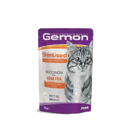GEMON BUSTE GATTO ANATRA GR 100