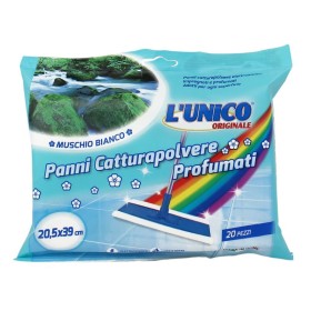 L'UNICO C/POLVERE 22 PANNI MUSCHIO BIANCO