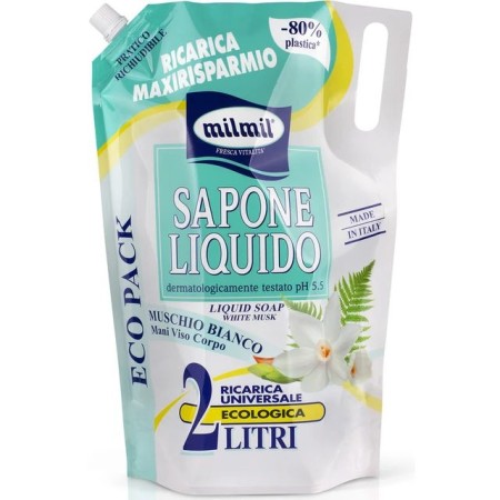 MIL MIL 2LT RIC.SAP.LIQUIDO MUSCHIO BIANCO
