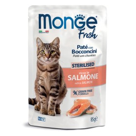 MONGE FRESH BUSTE CAT STER SALMON g85