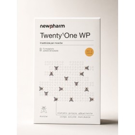 NEWPHARM TWENTY 1 ONE WP INSETTICIDA POLVERE BAGNABILE CONTRO LE MOSCHE A BASE DI Azamethiphos GR. 125