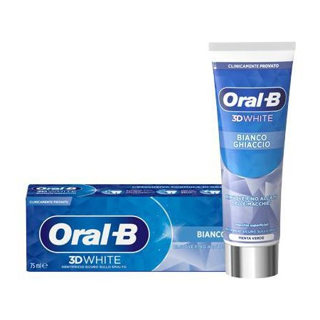 ORAL B DENT.75ML  3DW BIANCO GHIACCIO
