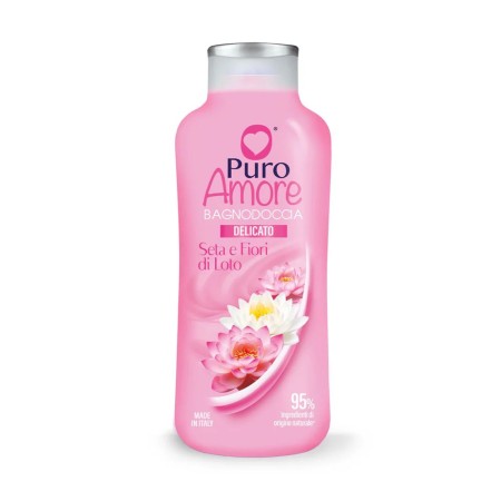 PURO AMORE BAGNO 650ML SETA E FIORI DI LOTO