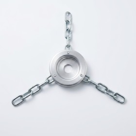 BROGIO GRUPPO TAGLIENTE FLESSIBILE DISCO CON 3 CATENE