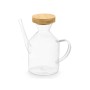OLIERA IN VETRO CON TAPPO BAMBU ML. 600
