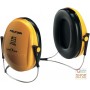 CUFFIA PELTOR H510B BARDATURA SOTTONUCALE COLORE GIALLO 