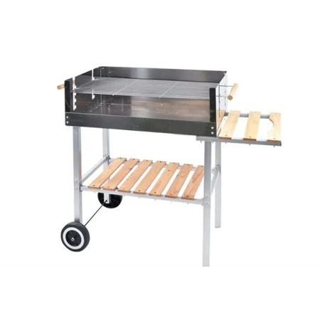 BBQ RETT.CON RIP.IN LEGNO 100X40X90CM PD55