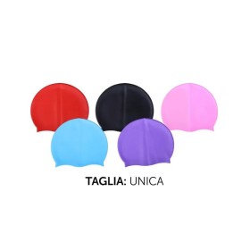 CUFFIA DA NUOTO IN SILICONE 5 COLORI