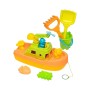 GIOCO SPIAGGIA BARCA+4ACC.28X11X6CM