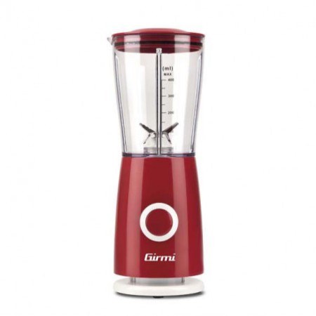 GIRMI FRULLATORE 500CC ROSSO 170W *-CM.10X29X10