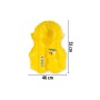 GIUBBOTTO SALVAGENTE 51X46CM GIALLO