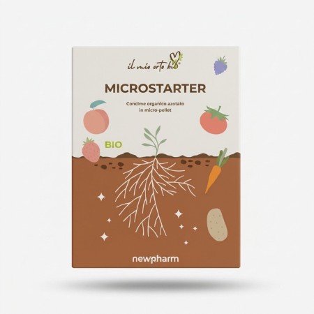 NEWPHARM MICROSTARTER BIO CONCIME ORGANICO AZOTATO GRANULARE KG. 1