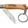 OPINEL COLTELLO INOX N. 2 CON PORTACHIAVE MANICO FACCIO