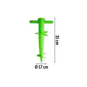 PIEDE PER OMBRELLONE 17X31CM M.221 VERDE