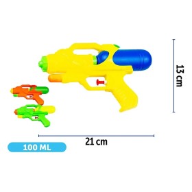 PISTOLA AD ACQUA 100ML 13CM 3ASS