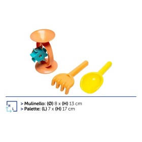 SET 3PZ GIOCHI MARE C/MULINELLO M.797