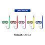 SET TUBO/MASCHERA NUOTO M.25413-10 5 ASS